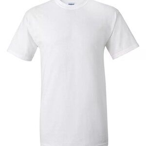 NEW Gildan Men's Ultra Cotton Plain Crew Neck Short Sleeves T-Shirt 2000 (G200)